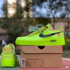 限定ナイキ × オフホワイト​偽物​ ♪Air Force 1 Low "Volt" The Ten