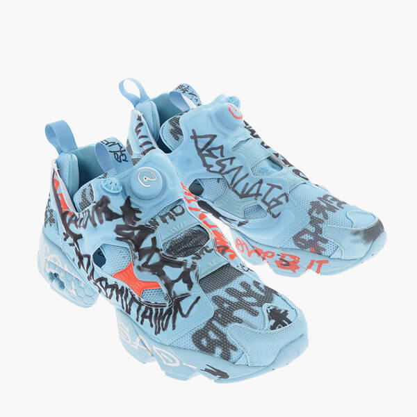 ☆SALE☆REEBOK Fabric GRAFFITI PUMP FURY Sneakers