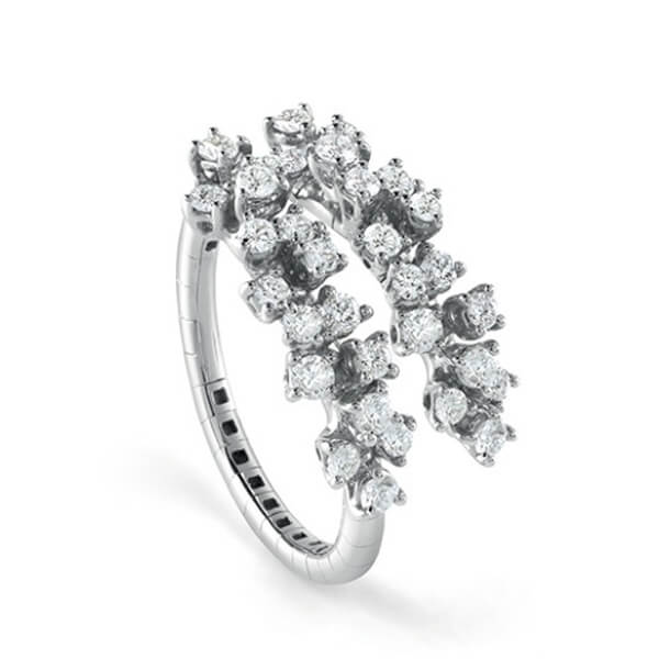 なきらめき【DAMIANI】Mimosaダイヤモンドリング☆0.71Kt. 20078486
