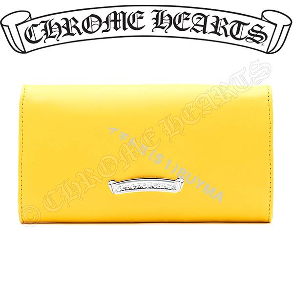 クロムハーツ  サイフ 財布スーパーコピーJUDY WALLET YELLOW