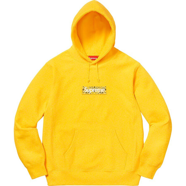 ★シュプリーム コピー FW19 Week16★ Bandana Box Logo Hooded Sweatshirt