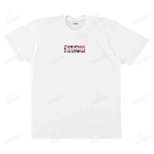 20SS /シュプリームTakashi Murakami COVID-19 Relief Box Logo Tee