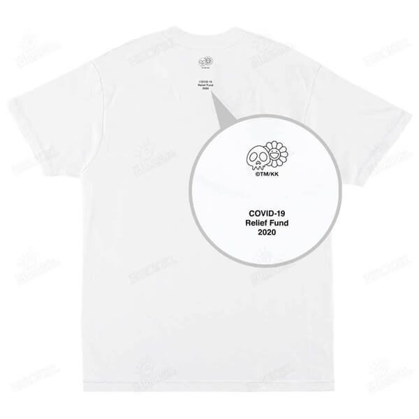 20SS /シュプリームTakashi Murakami COVID-19 Relief Box Logo Tee