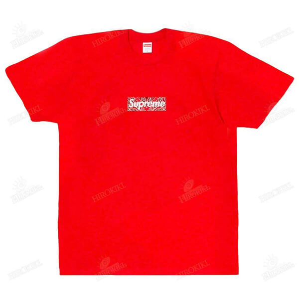 シュプリーム Bandana Box Logo Tee バンダナ コピー ボックス ロゴ