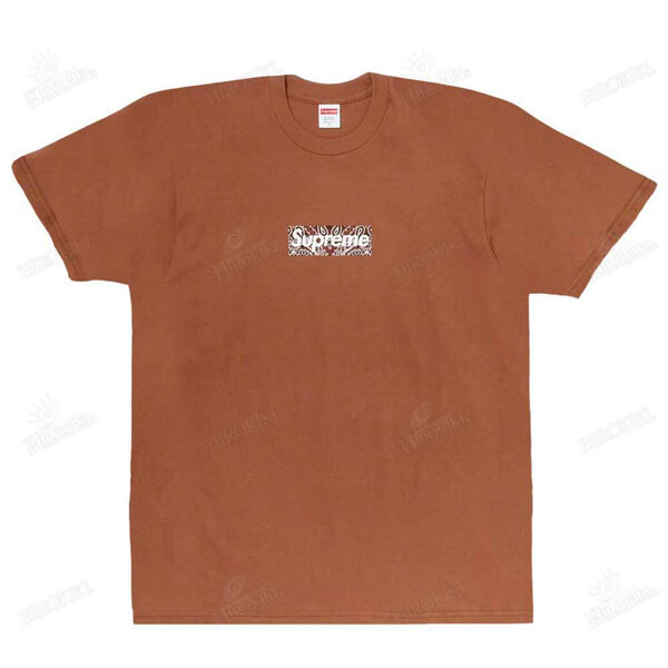 シュプリーム Bandana Box Logo Tee バンダナ コピー ボックス ロゴ