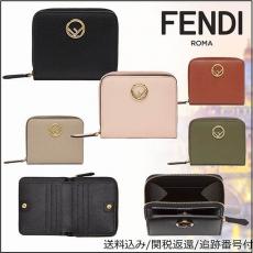 【フェンディ】*ジップアラウンド 二つ折り財布 偽物*8M0407A18B