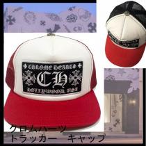 クロムハーツ 帽子 偽物 /Trucker Hat/トラッカーキャップ /赤