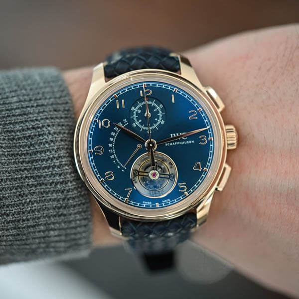 2020新作 IWC コピー ポルトギーゼ・トゥールビヨン レトログラード・クロノグラフ IW394005