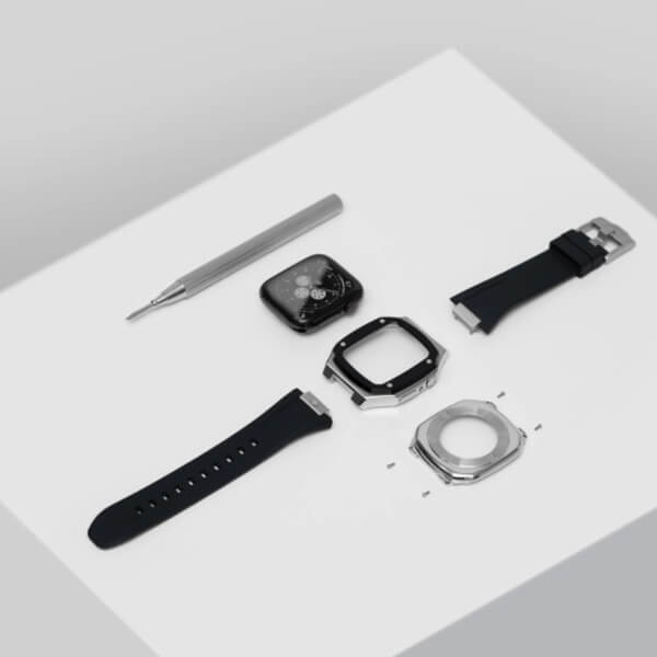 ゴールデンコンセプト コピー AppleWatchケース 偽物-SP40-シルバー