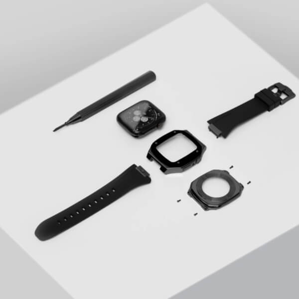 ゴールデンコンセプト 偽物 AppleWatchケース コピー-SP44-ブラック