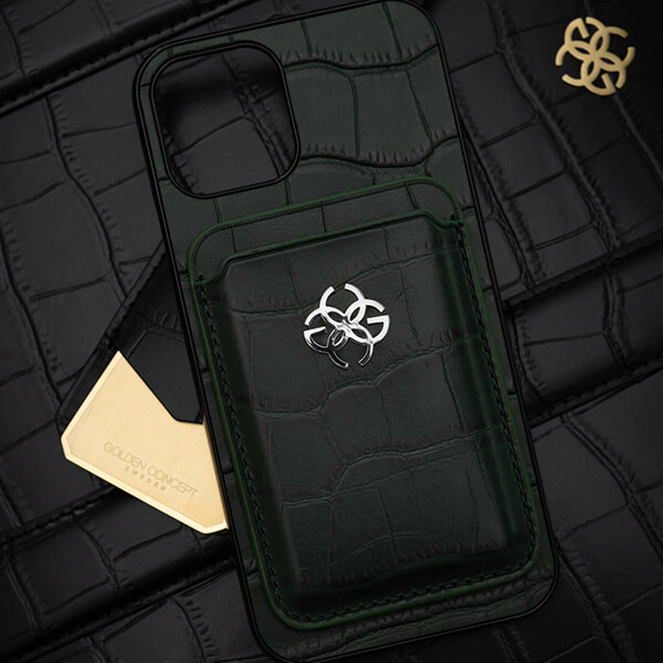 ゴールデンコンセプト 偽物 iphoneケース Case - Croco Wallet Edition