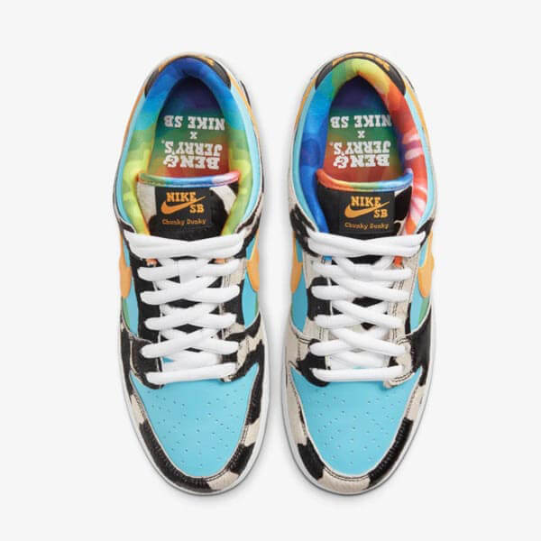 チャンキーダンキー 偽物 【ナイキ×Ben & Jerry's】スニーカーエアフォース1  コラボ SB Dunk Low 