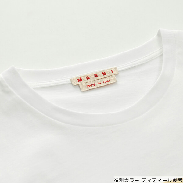 マルニ 半袖 Tシャツ偽物 THJEL32ES1 TCY68 ロゴT