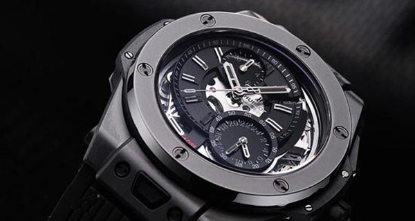 ウブロ HUBLOT スーパーコピー ビッグバン アラーム リピーター オールブラック リミテッド 403.CI.0140.RX