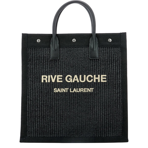 サンローラン Rive Gauche ウーブン トートバッグ偽物 6325392M21E1050