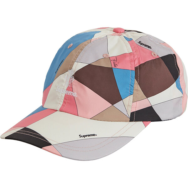 21SS /シュプリーム Emilio Pucci 6-Panel エミリオ・プッチ キャップコピー