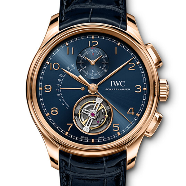 2020新作 IWC コピー ポルトギーゼ・トゥールビヨン レトログラード・クロノグラフ IW394005