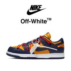 オフホワイト×ナイキ ダンク ミシガン 偽物  Dunk Low Navy CT0856-700 世界が欲しがるスニーカーの王者♪