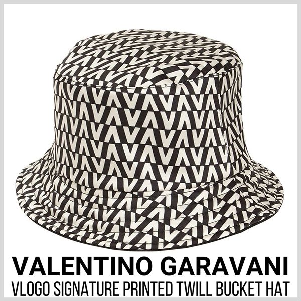 [ヴァレンティノコピーGARAVANI] VLOGO SIGNATURE HAT (送料関税込み)