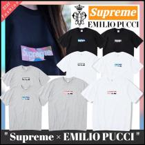 ♦コラボ激レア!シュプリーム × EMILIO PUCCI コピー"Box Logo T"