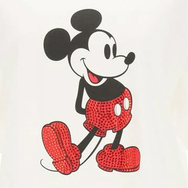 【ミュウミュウ x Disney】MICKEY ミッキーマウス TシャツコピーMJN320 1ZTR