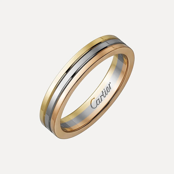 残少 SALE! カルティエ カルティエ TRINITY ウェディングリング偽物 18K B4209900