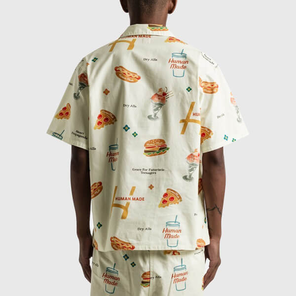 残少! ヒューマンメイド JUNK FOOD ALOHA SHIRT コピー アロハシャツ