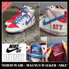 ☆トリプルコラボ激レア!ISHOD WAIR×MAGNUS WALKER×ナイキ コピー DUNK