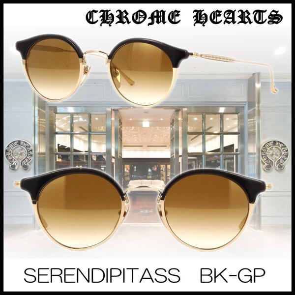 【送料関税込】クロムハーツ サングラス偽物 SERENDIPITASS BK-GP