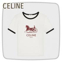 セリーヌ SULKYサルキーコットンTシャツコピー2X575501F.01WX