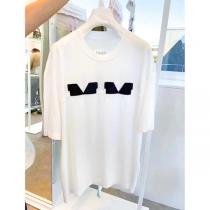 【メゾンマルジェラ コピー】MM パッチ コットン 半袖Tシャツ/ ホワイト