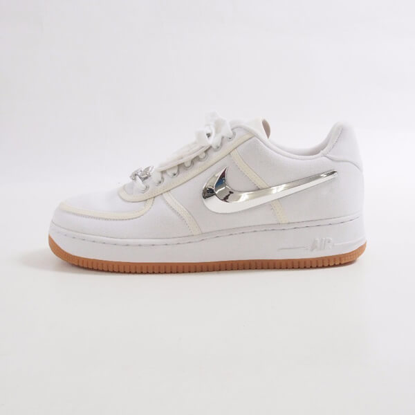 激レア コラボ TRAVIS SCOTT X ナイキ AIR FORCE 1 偽物 LOW COMPLEXCON スニーカー AF-100 AQ4211-100