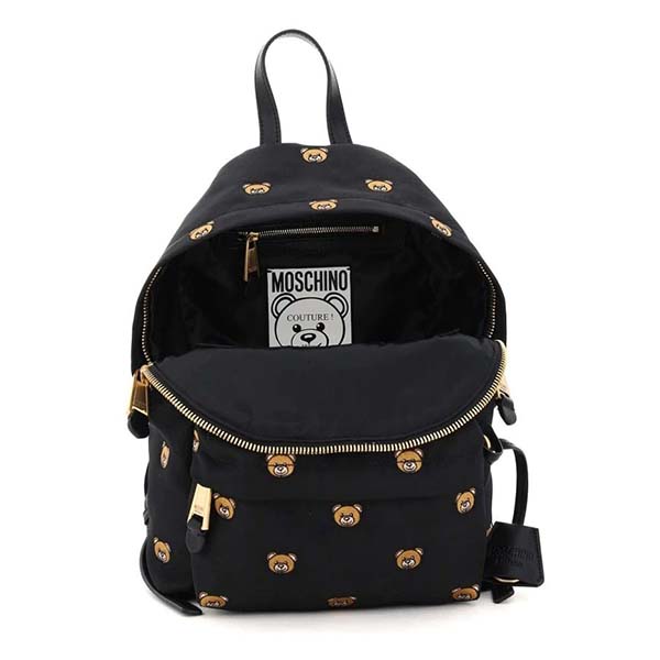 【関税/送料込み】 モスキーノ / TEDDY BEAR EMBROIDERY BACK PACKコピー A7618 8217