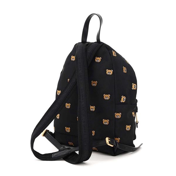 【関税/送料込み】 モスキーノ / TEDDY BEAR EMBROIDERY BACK PACKコピー A7618 8217