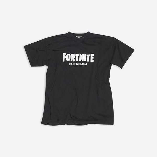 22SSバレンシアガ Tシャツ コピー★Fortnite©EPIC GAMES ロゴの刺繍 612966TLVO36506