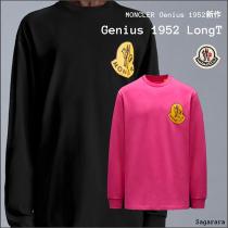 【モンクレール】Genius 1952新作 オレンジロゴ LongTシャツ偽物 G20928D0...