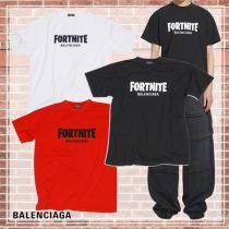 22SSバレンシアガ Tシャツ コピー★Fortnite©EPIC GAMES ロゴの刺繍 61...