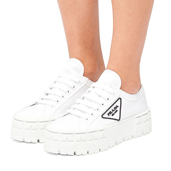 プラダ ナイロンスニーカー 偽物☆Nylon gabardine sneakers☆送込1E260M_MMS