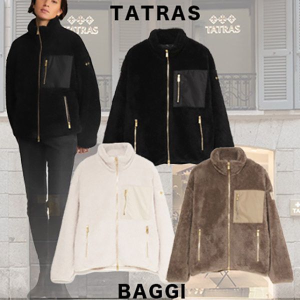 国内発送 タトラス BAGGI バッジ 偽物 フリースジャケット