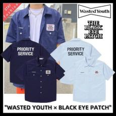 ♦限定コラボ レア!BLACK EYE PATCH×WASTED YOUTH シャツコピー