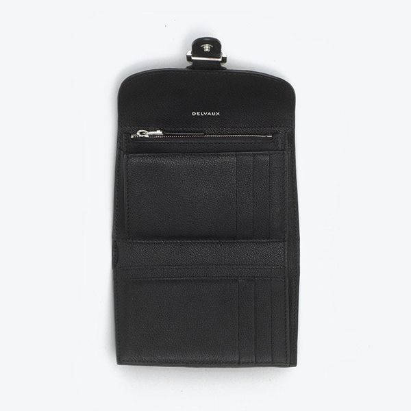 ☆デルヴォー 偽物☆ブリヨン Compact Wallet コンパクト財布AB0493AAU082DPA