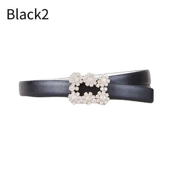 ロジェヴィヴィエ ベルト スーパーコピー Flower Strass Buckle