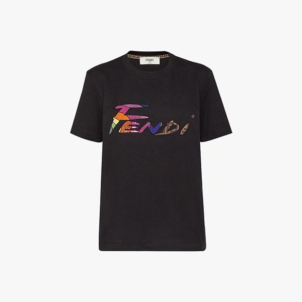 フェンディ コットンジャージー Tシャツ 偽物 2カラー FS7254AJXGF0ZNM