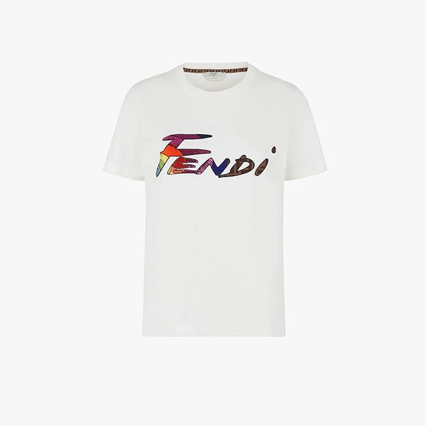 フェンディ コットンジャージー Tシャツ 偽物 2カラー FS7254AJXGF0ZNM