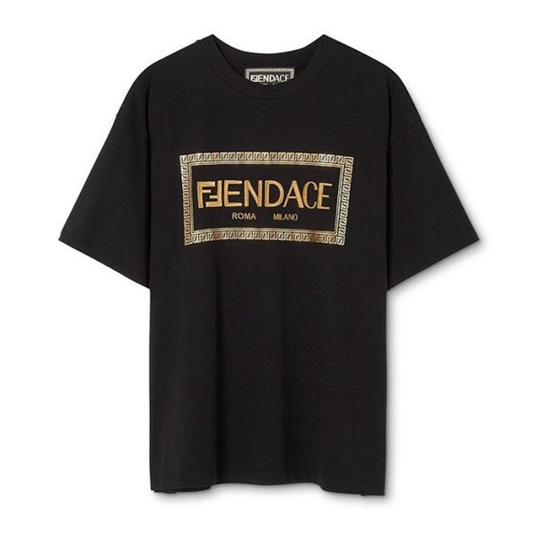 【フェンディACE】待望のコラボ発売！フェンディ×ヴェルサーチ Tシャツ 偽物 FY1144AKDVF0QA1