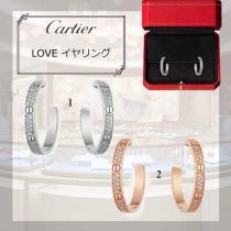 カルティエ ピアス 偽物 LOVE イヤリング ダイヤモンド N8515193