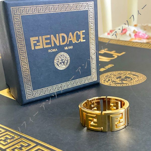 限定品【FENDACE】フェンディ×ヴェルサーチェ コピー 指輪 リング7AJ577B08F0CFK