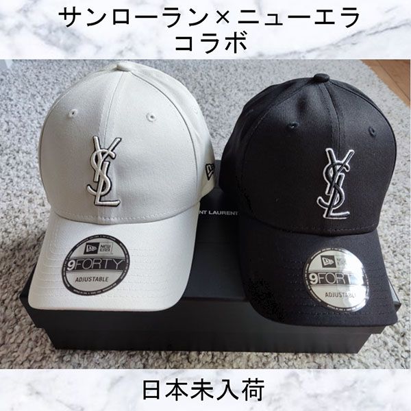 サンローラン×ニューエラ 偽物★YSLキャップ 687687YCL361000