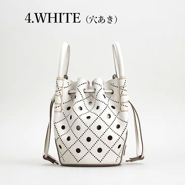 トッズ☆BUCKET BAG MICRO☆マイクロレザーバケット偽物 XAWAOZ62301RORB015