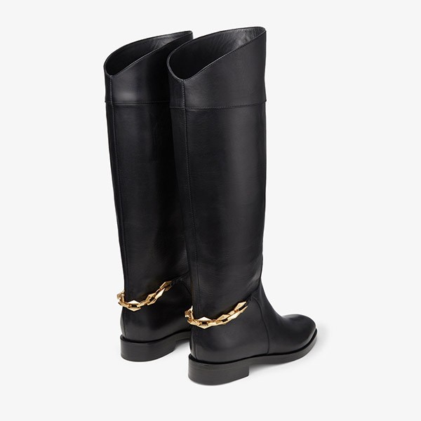 大人気 ジミーチュウ コピー★Nell Knee Boot Flatニーハイブーツ c2392303